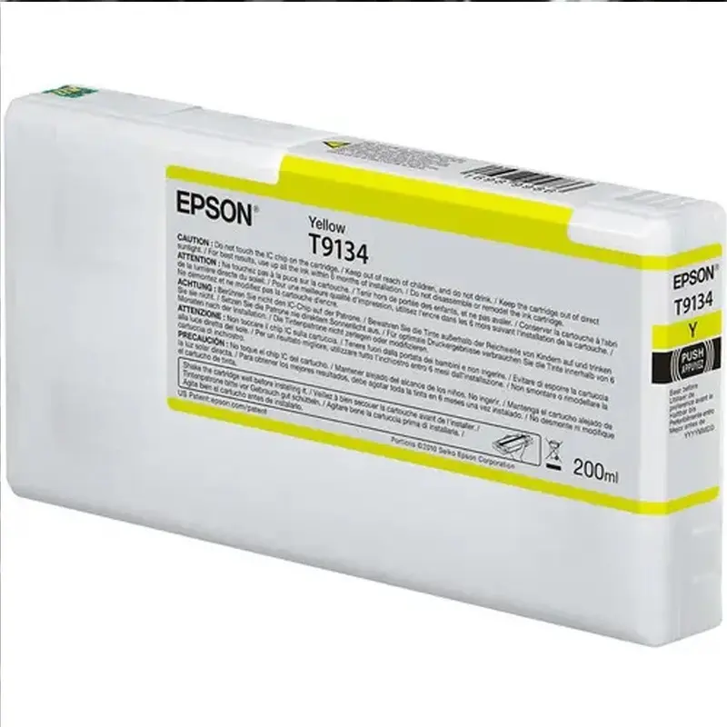 Epson T9134 Ultrachrome HD Ink Cartridge (200ml) Yellow