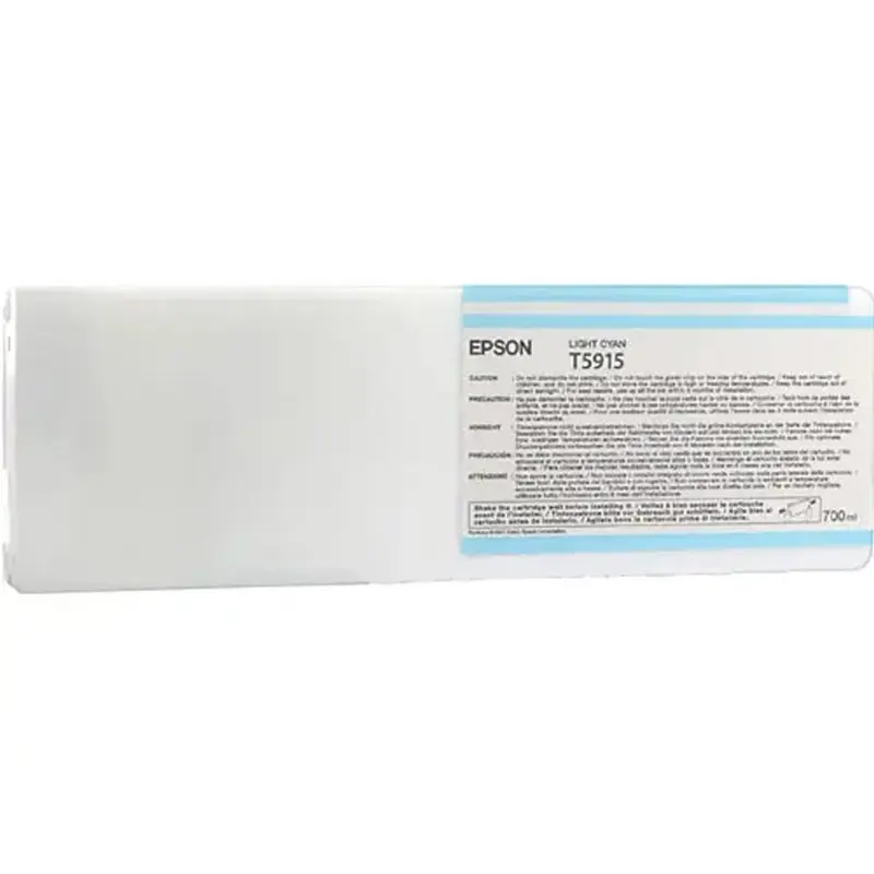 Epson T5915 UltraChrome K3 Light Cyan Ink Cartridge for Pro 11880 (700ml)