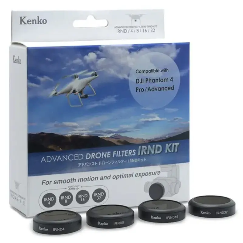 Kenko Drone Filter Kit PH4 Pro/Adv (ND 4/8/16/32) 4-Pack