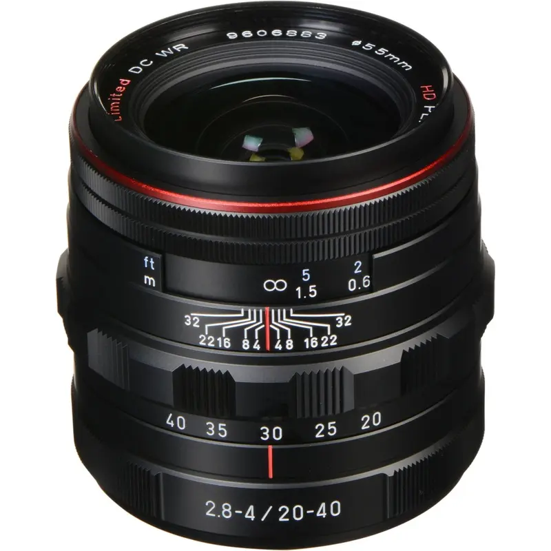 Pentax HD Pentax DA 20-40mm f/2.8-4 ED Limited DC WR Lens (Black)