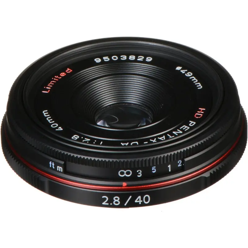 Pentax HD Pentax DA 40mm f/2.8 Limited Lens (Black)