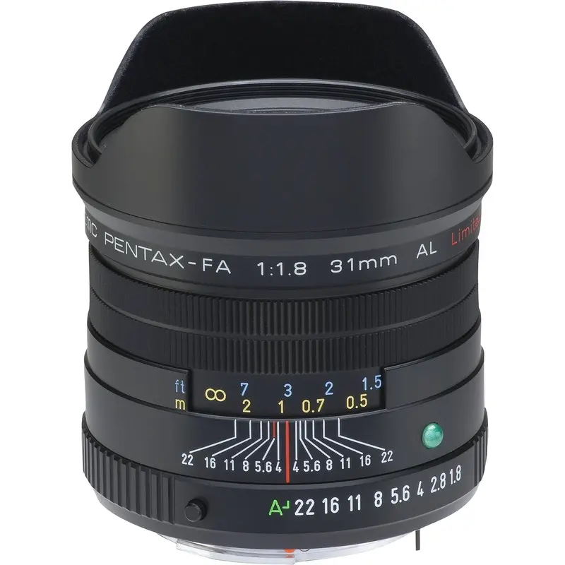 Pentax SMC FA 31mm f/1.8 Limited Lens (Black)