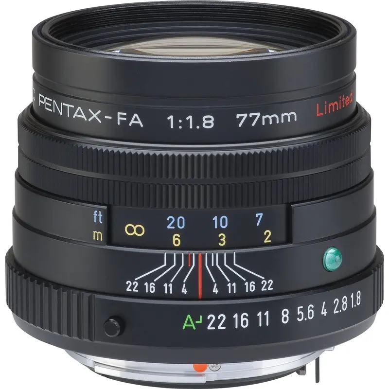 Pentax SMC PENTAX-FA 77mm f/1.8 Limited Lens (Black)