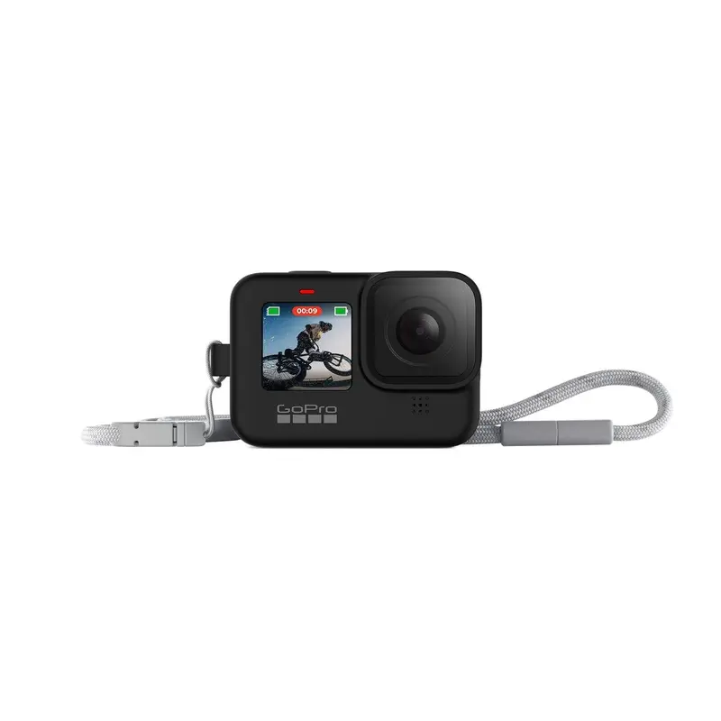 GoPro Sleeve & Lanyard for HERO9/10/11/12/13 Black (Black)