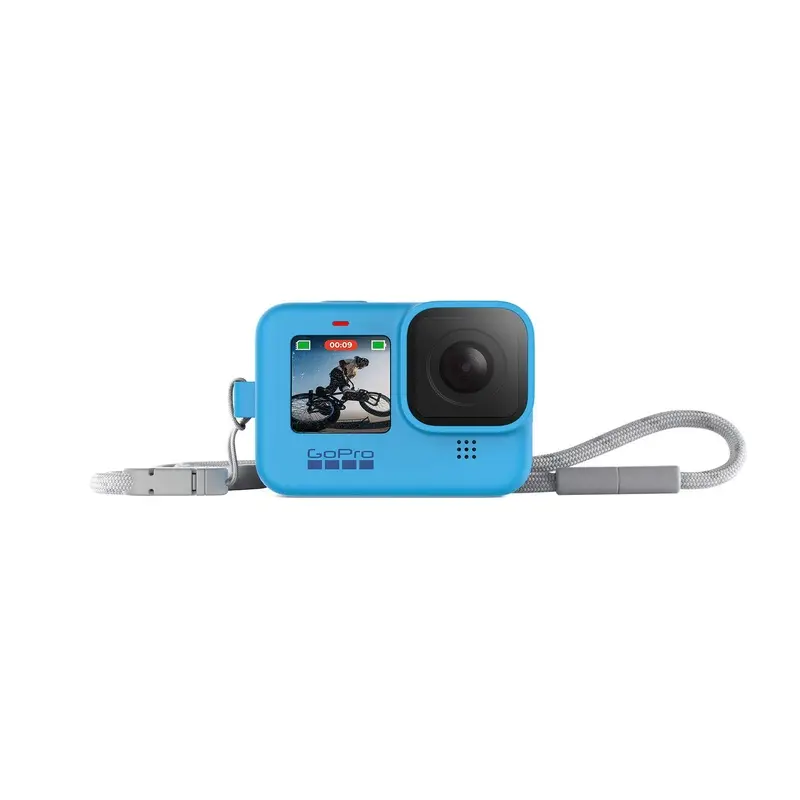 GoPro Sleeve & Lanyard for HERO9/10/11/12/13 Black (Blue)