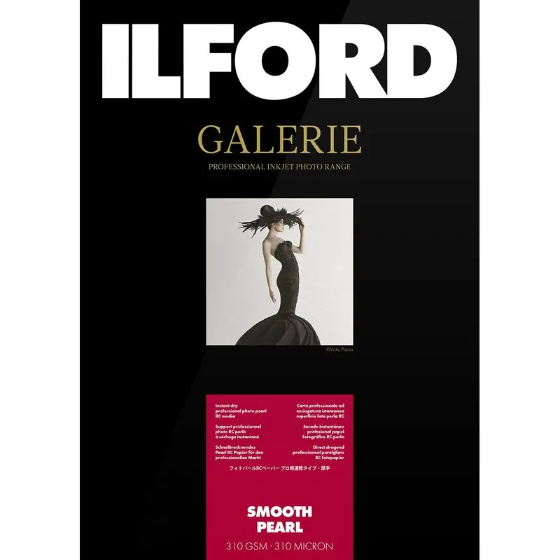 Ilford Galerie Prestige Smooth Pearl Paper 310GSM A4 - 25 Sheets
