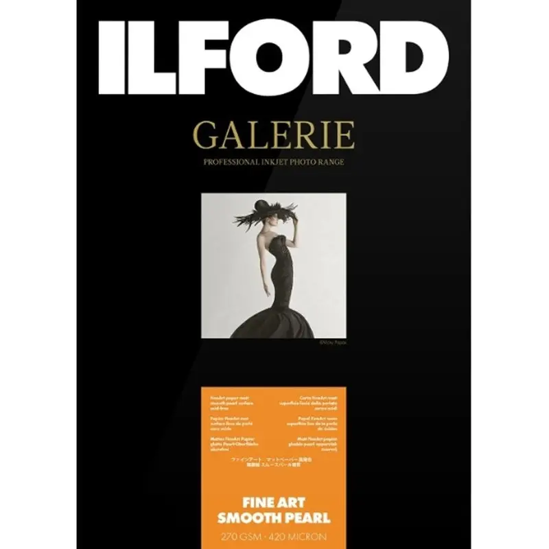 Ilford Galerie Fine Art Smooth Pearl 270GSM 5 x 7'' - 50 Sheets