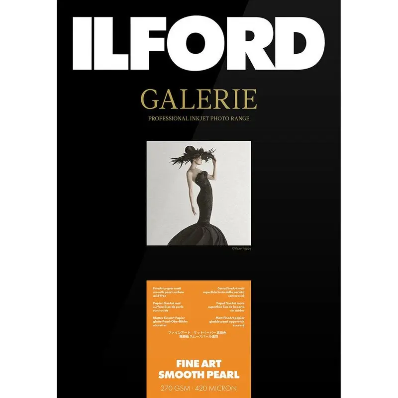Ilford Galerie Fine Art Smooth Pearl 270GSM A3 - 25 Sheets