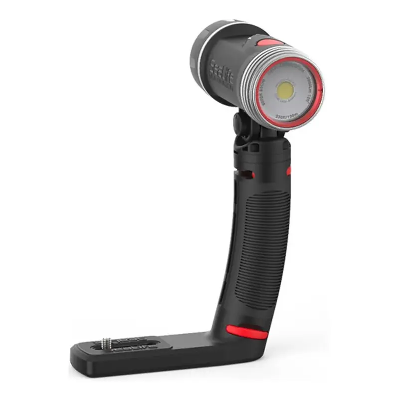 SeaLife Sea Dragon 2500 Photo and Video LED Dive Light with Tray and Grip