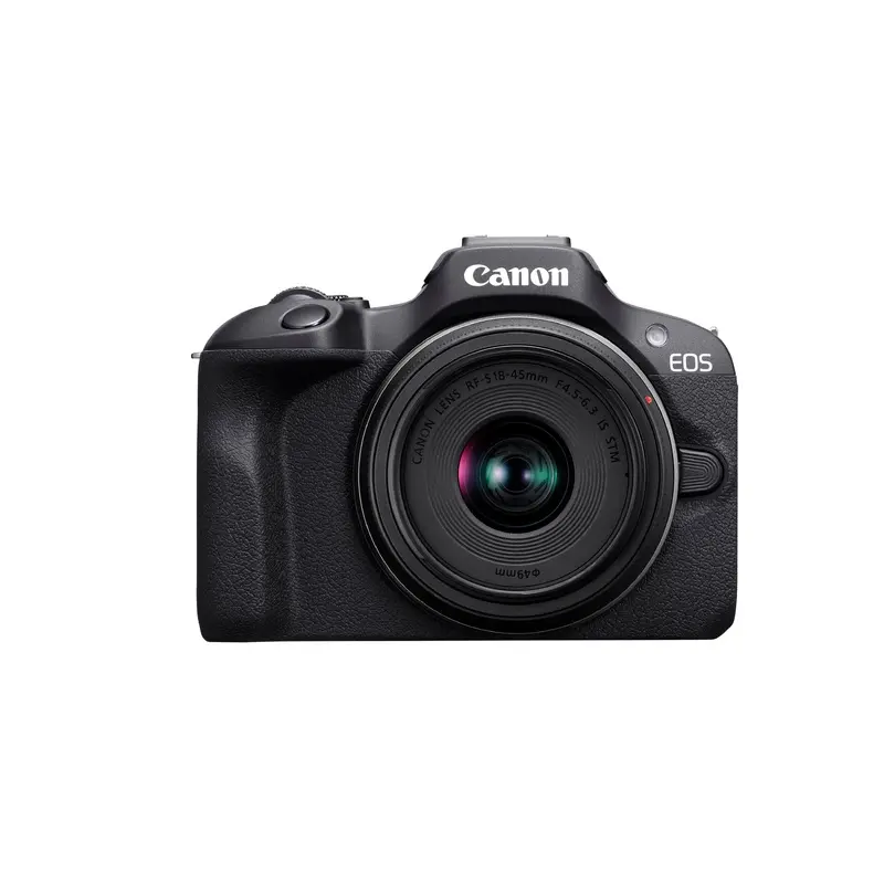 Canon EOS R100 Mirrorless Camera with RF-S 18-45mm IS STM Lens