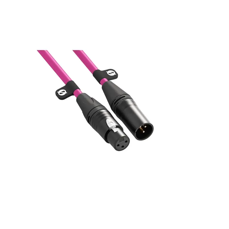 RODE XLR Male to XLR Female Cable (Pink, 3m)