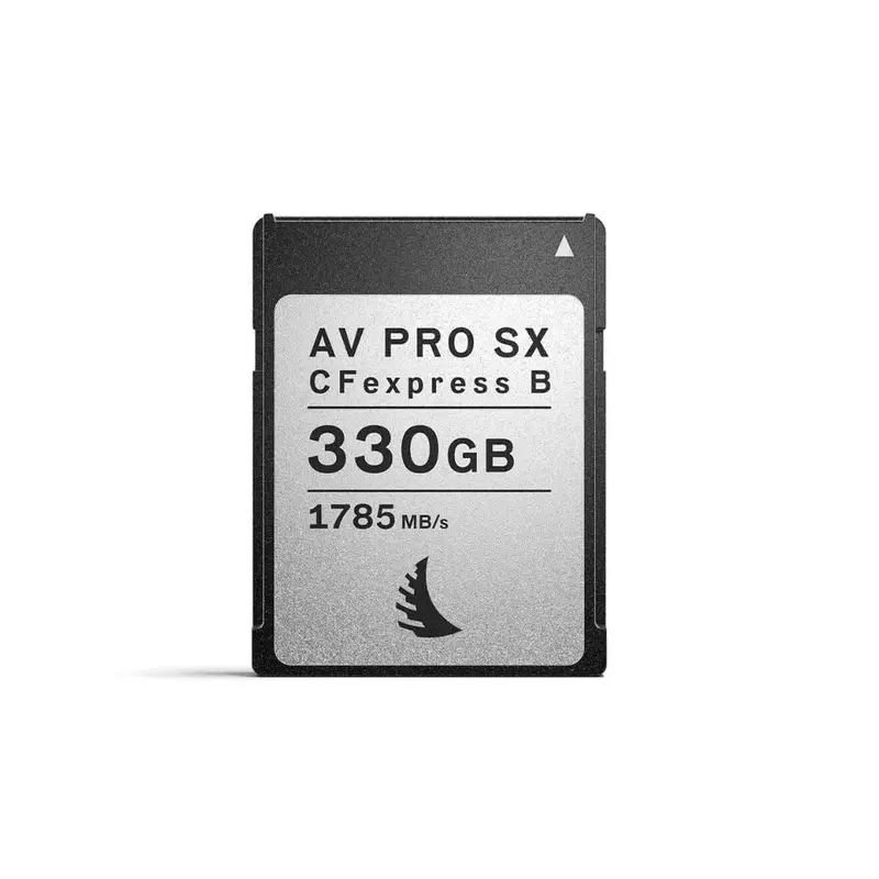 Angelbird AV PRO CFexpress SX Type B 330GB 1480mbps Write/1785mbps Read Memory Card