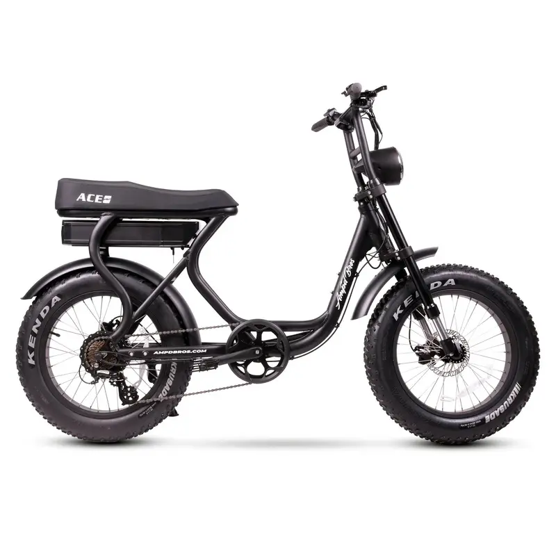 Ampd Bros Ace S Electric Bike - Matte Black