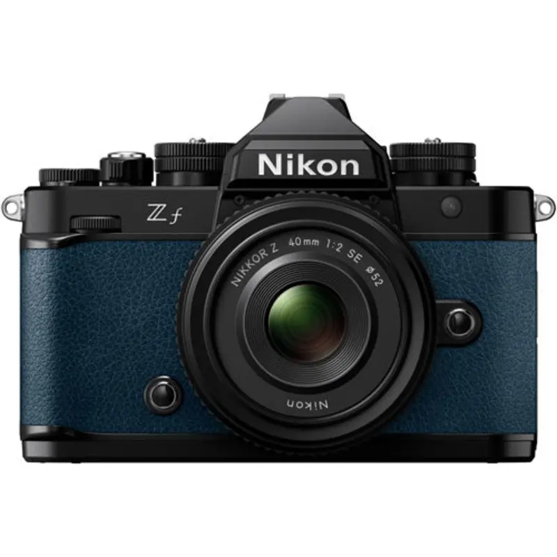Nikon Zf Mirrorless Camera with NIKKOR Z 40mm f/2.0 SE Lens (Indigo Blue)
