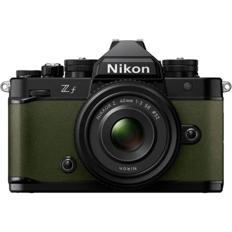 Nikon Zf Mirrorless Camera with NIKKOR Z 40mm f/2.0 SE Lens (Moss Green)