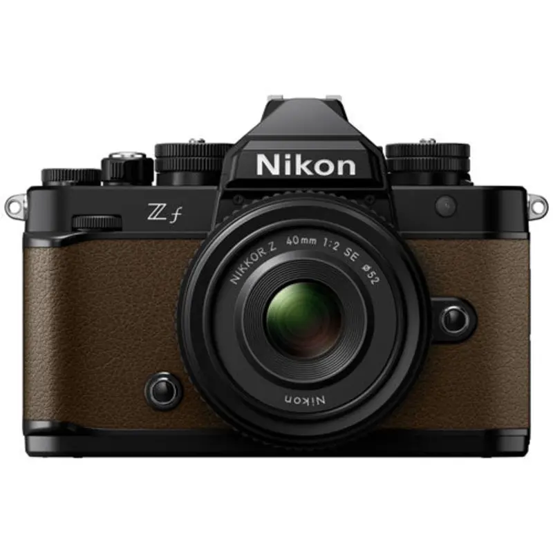 Nikon Zf Mirrorless Camera with NIKKOR Z 40mm f/2.0 SE Lens (Sepia Brown)
