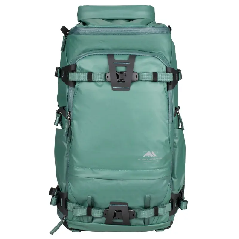 Summit Creative Tenzing Rolltop Medium Camera Backpack 30L (Green)