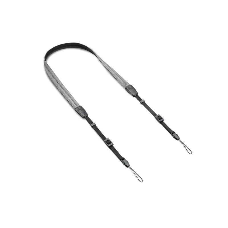 Leica Carrying Strap Sofort Fabric (Black-Light Grey)