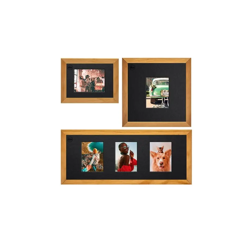Leica Picture Frame Set Sofort (Pine Natural)