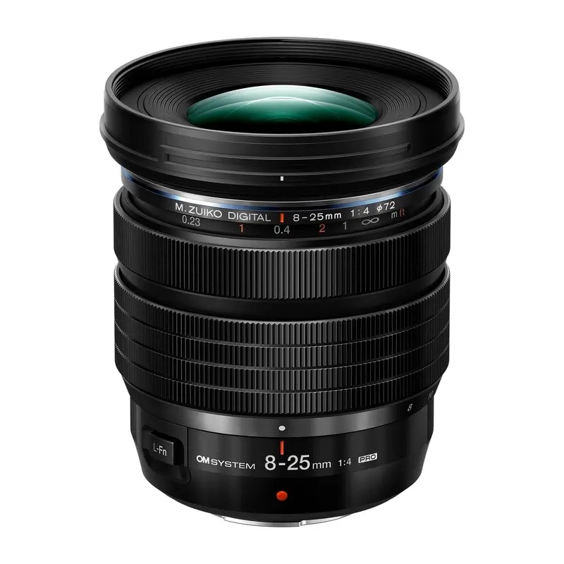 OM System M.Zuiko Digital ED 8-25mm f/4 PRO Lens