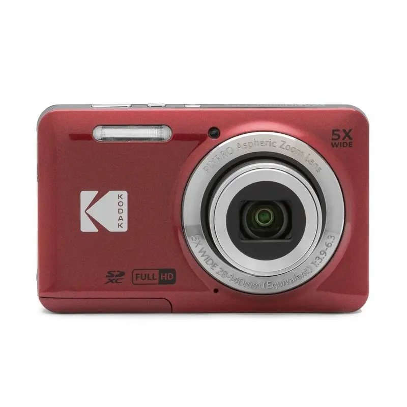 Kodak FZ55 Friendly Zoom Digital Camera (Red)