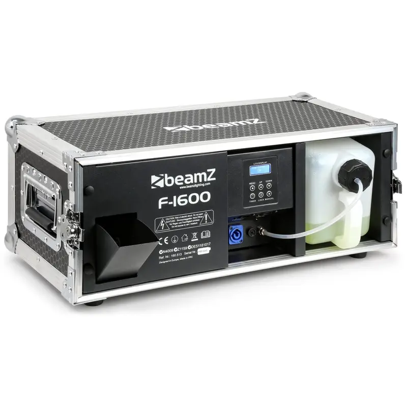 Beamz F1600 Pro Faze Machine in Flight Case