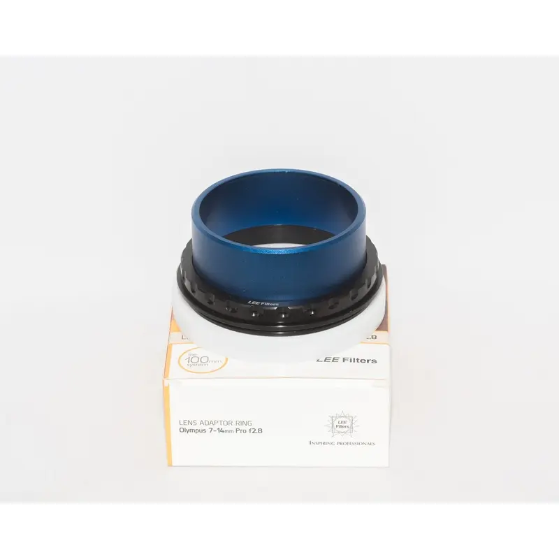 Lee Filter Adapter to Fit 100mm Filters to Olympus 7-14mm with Box (Second Hand)