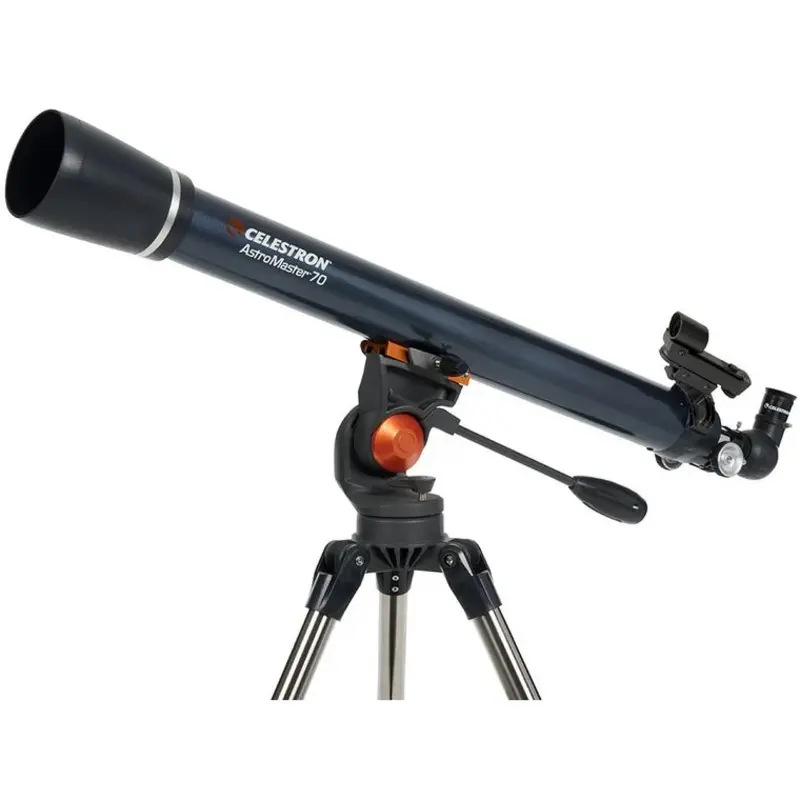 Celestron AstroMaster 70AZ Refractor Telescope with Phone Adapter & Moon Filter