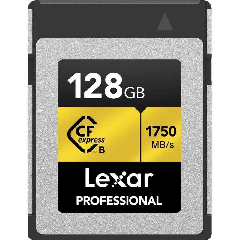 Lexar Professional CFexpress Type B 128GB Gold Pro Card