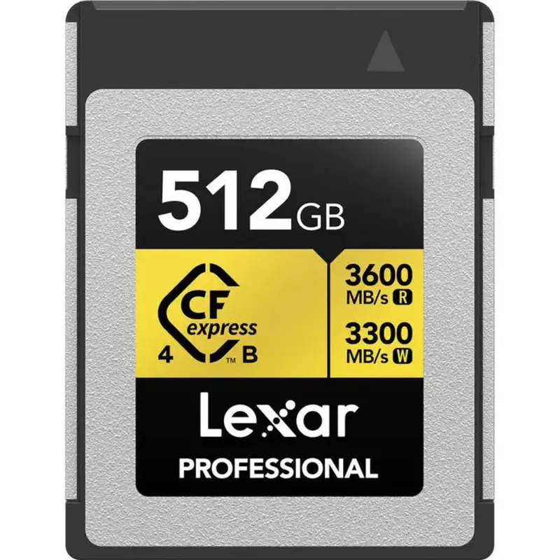 Lexar Professional CFexpress Type B 512gb GOLD Card