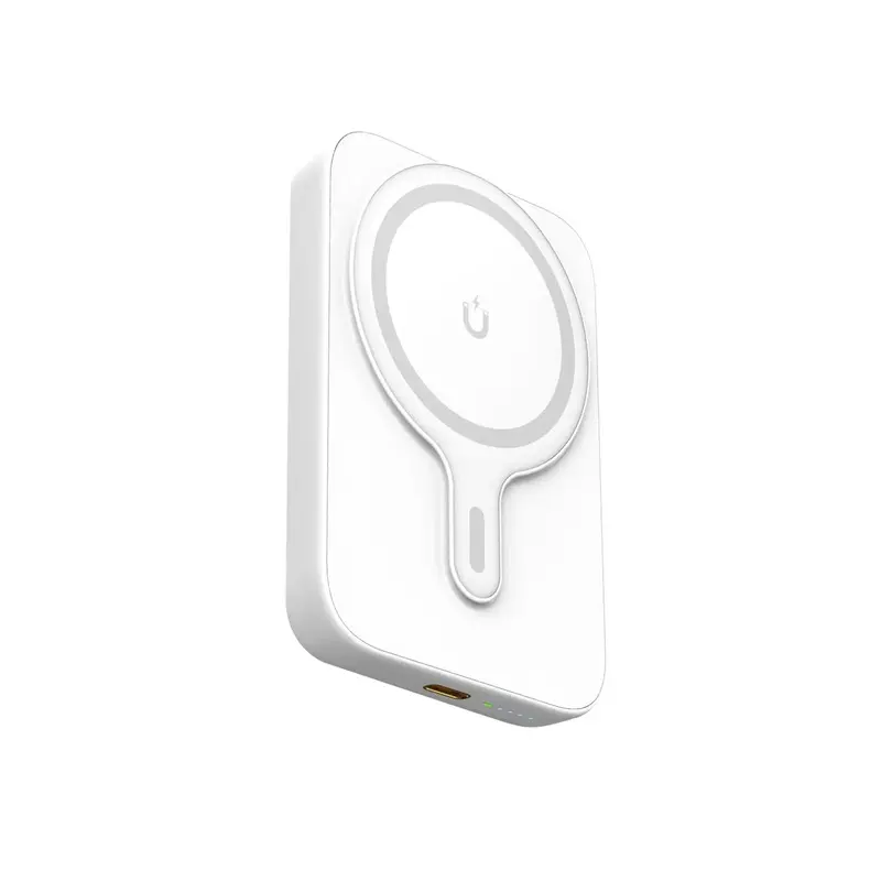 MICRODIA SnapPower Anchor 35W (15W + 20W) Magnetic Power Bank 10,000mAh - White