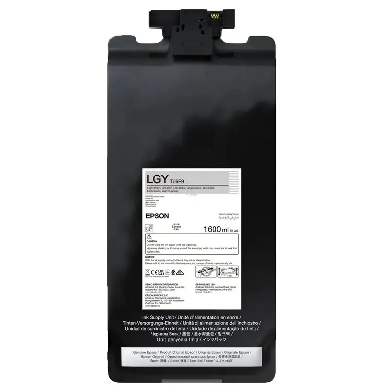 EPSON UltraChrome Pro12 Ink 1.6L Light Grey Pouch for P20560