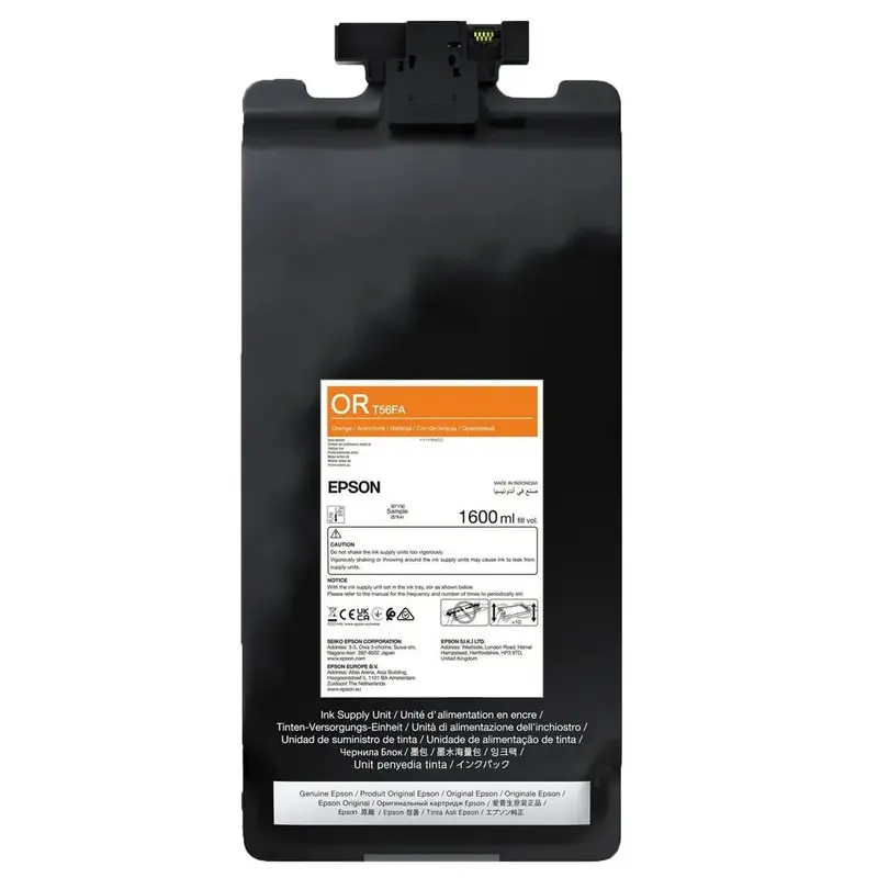 EPSON UltraChrome Pro12 Ink 1.6L Or Pouch for P20560