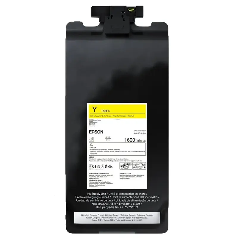 EPSON UltraChrome Pro12 Ink 1.6L Yellow Pouch for P20560