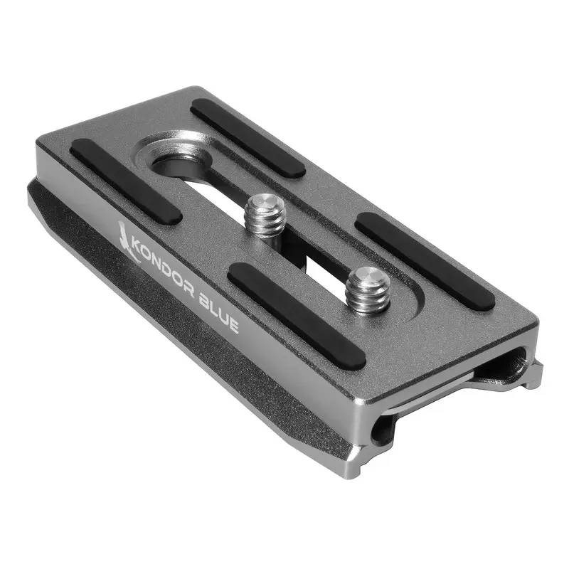 Kondor Blue Ronin Gimbal Arca Swiss Dovetail Plate for Cages (Black)
