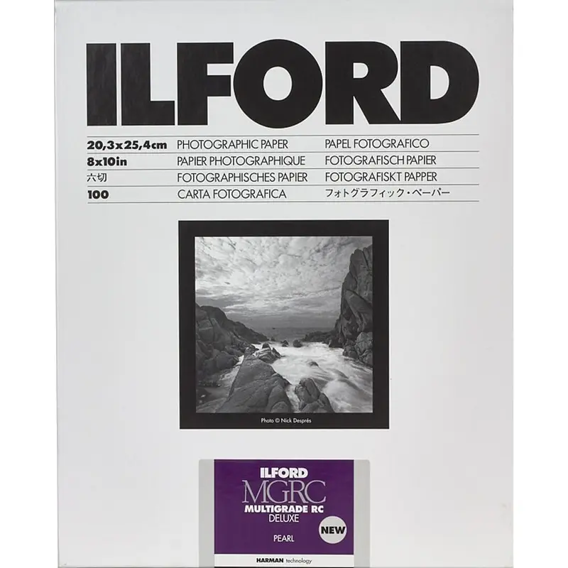 Ilford Multigrade Deluxe Pearl 8x10" 100 Sheets