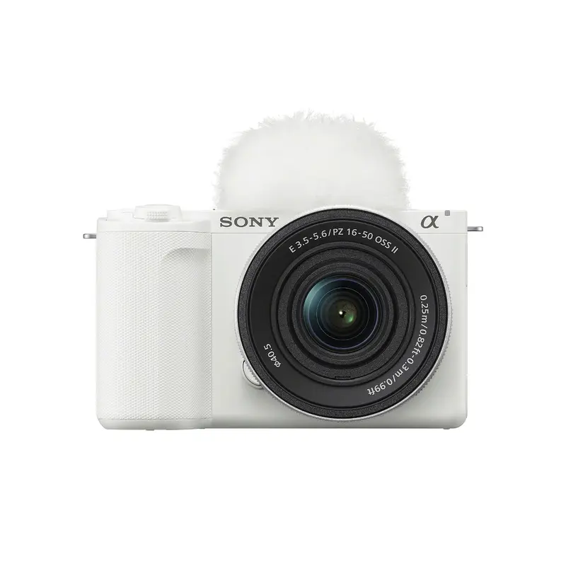 Sony ZV-E10 II Mirrorless Camera with E 16-50mm f/3.5-5.6 OSS II Lens (White)