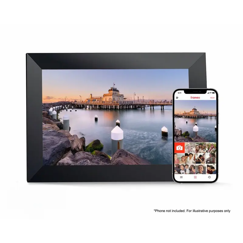 FireFly Frameo 10.1" Wi-Fi Digital Photo Frame (Black)