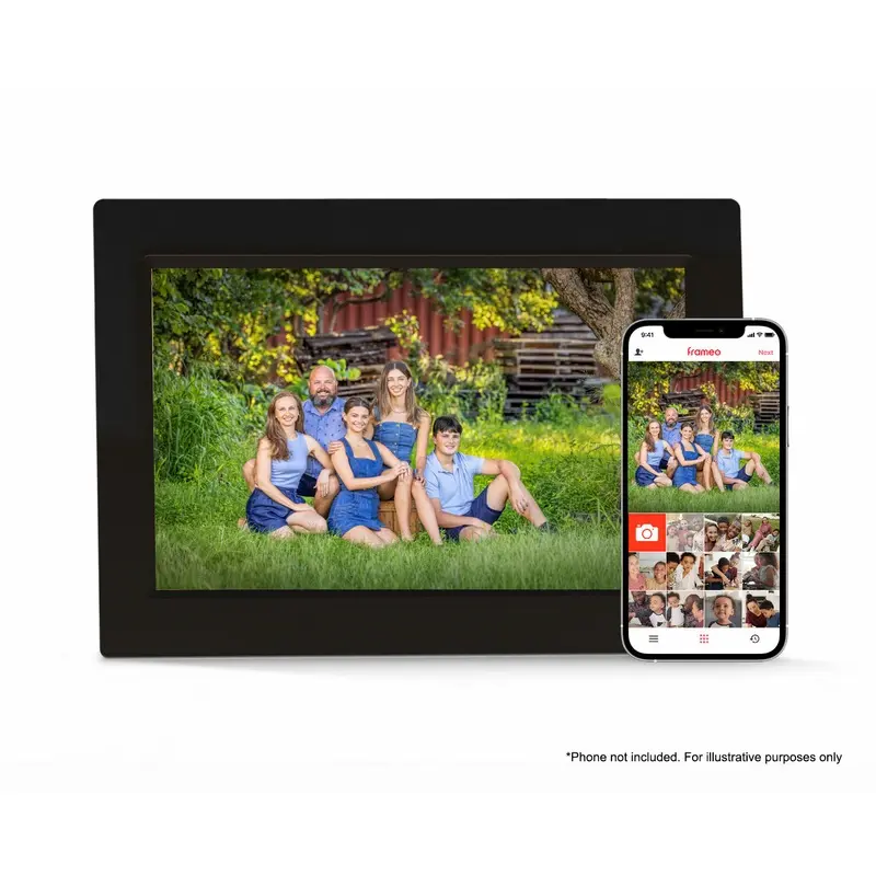 FireFly Frameo 10.1" Wi-Fi Digital Photo Frame (Glass)