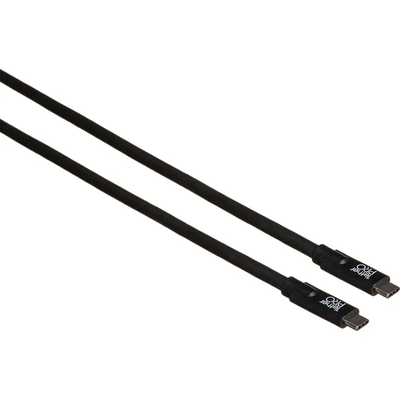 Tether Tools TetherPro USB Type-C Male to USB Type-C Male Cable (6', Black)