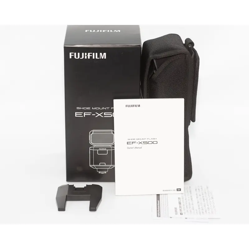 FUJIFILM EF-X500 Flash With Box (Ex-Rental)