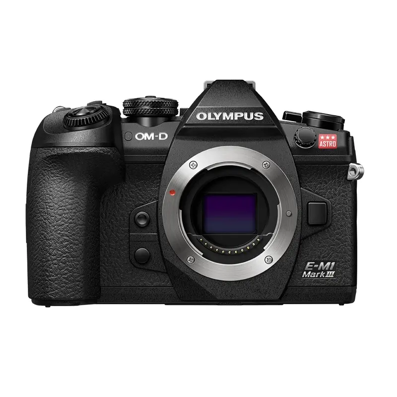 OM System E-M1 Mark III ASTRO Mirrorless Camera Body (Black)