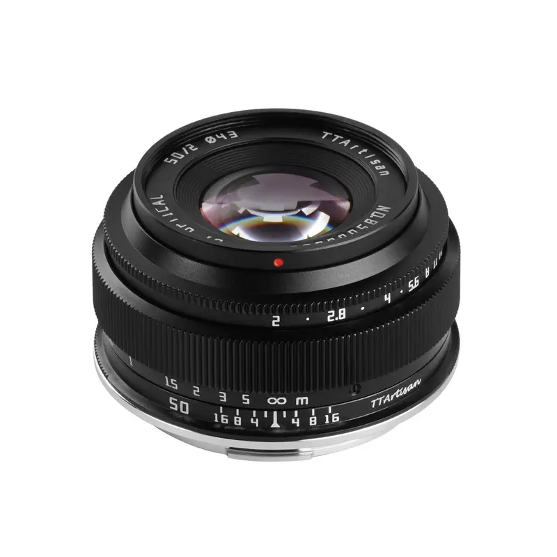 TTArtisan 50mm f/2 Lens for FUJIFILM X (Black)
