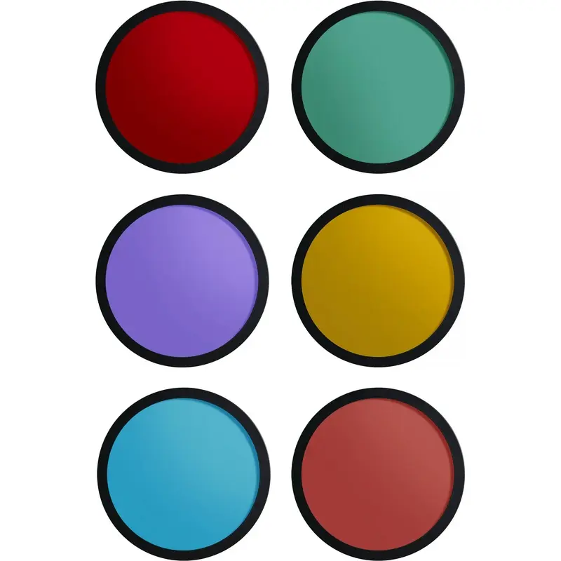Harlowe Gobo Color Gels (6-Pack)