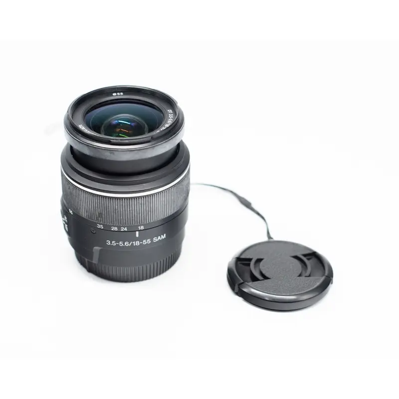 Sony DT 18-55mm f/3.5-6.3 Lens w/Caps (Second Hand)