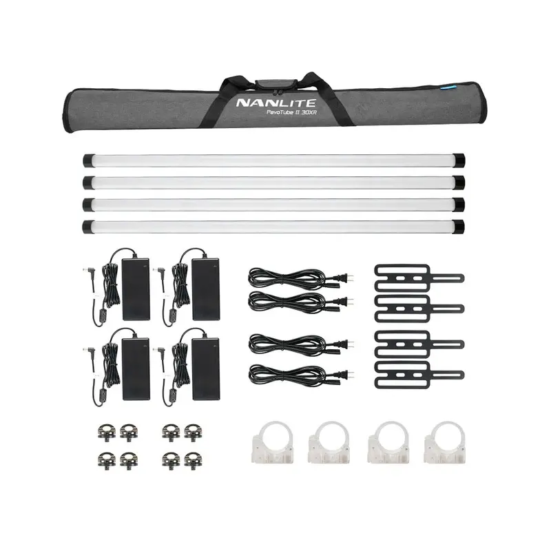 Nanlite PavoTube II 30XR 4ft RGBWW LED tube 4KIT