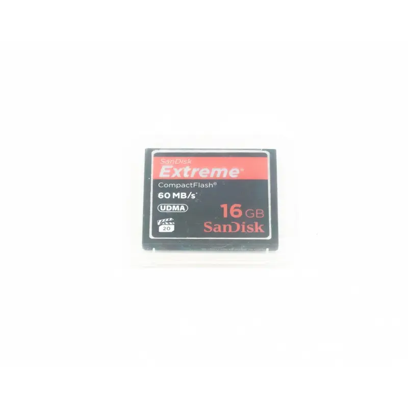 SanDisk CompactFlash Card 16GB with Case (Second Hand)