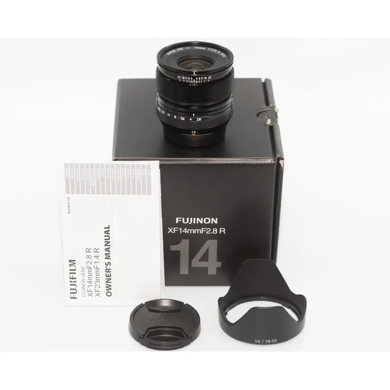 FUJIFILM XF 14mm f/2.8R Lens with Box & Hood (Second Hand)