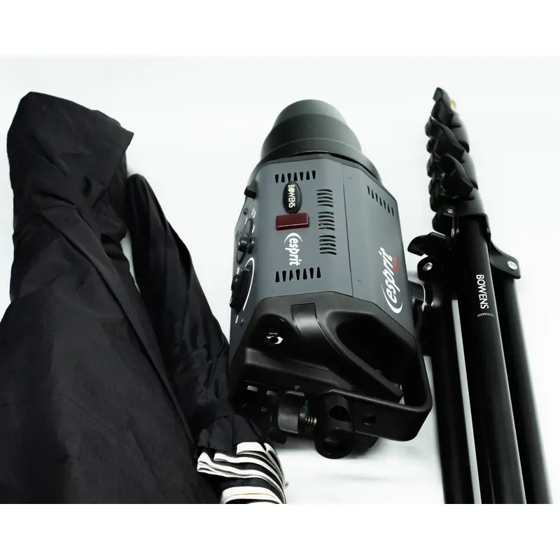 Bowens Esprit 500W Duo Kit with Stands, Caps, Umbrellas & Cables plus More (Second Hand)