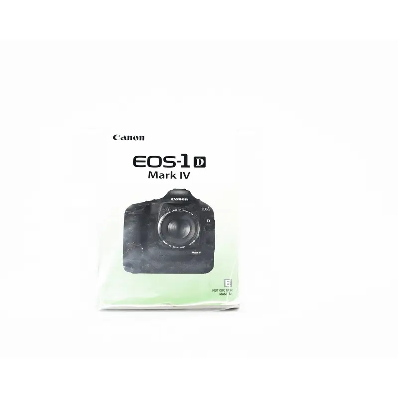 Canon EOS 1D Mark IV Instruction Manual English (Second Hand)